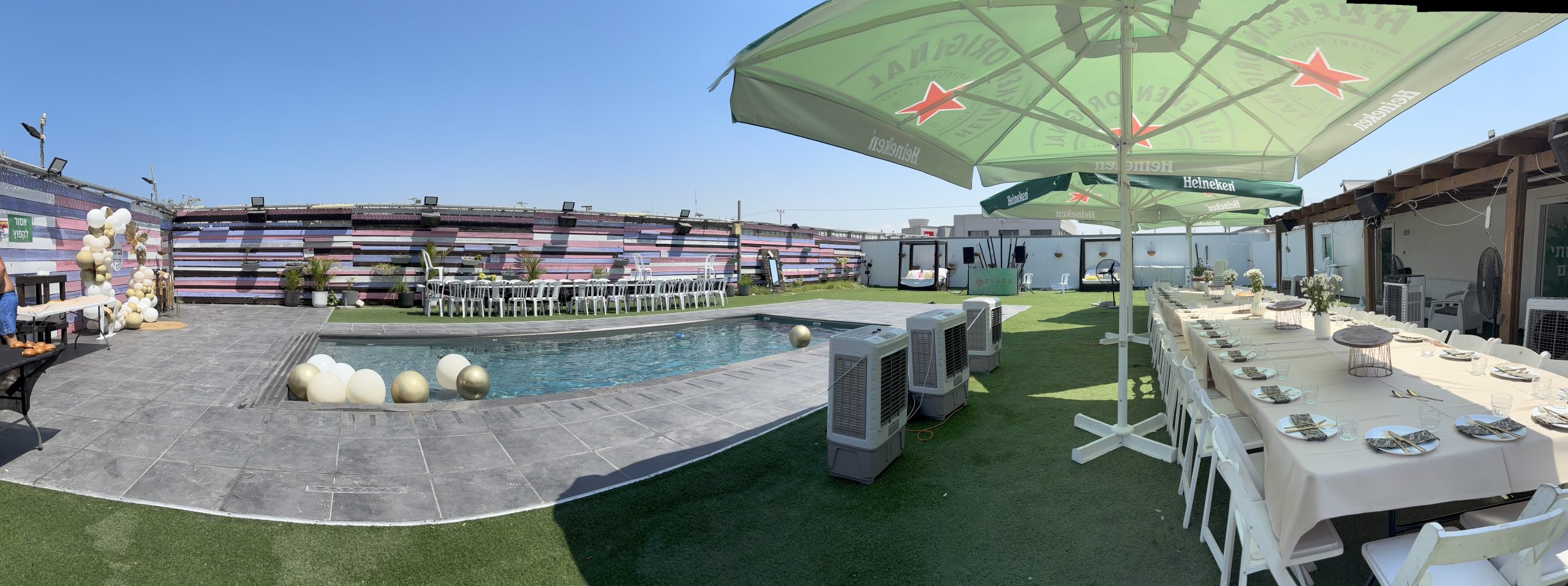 מתחם האירועים סיארה - מבט רחב